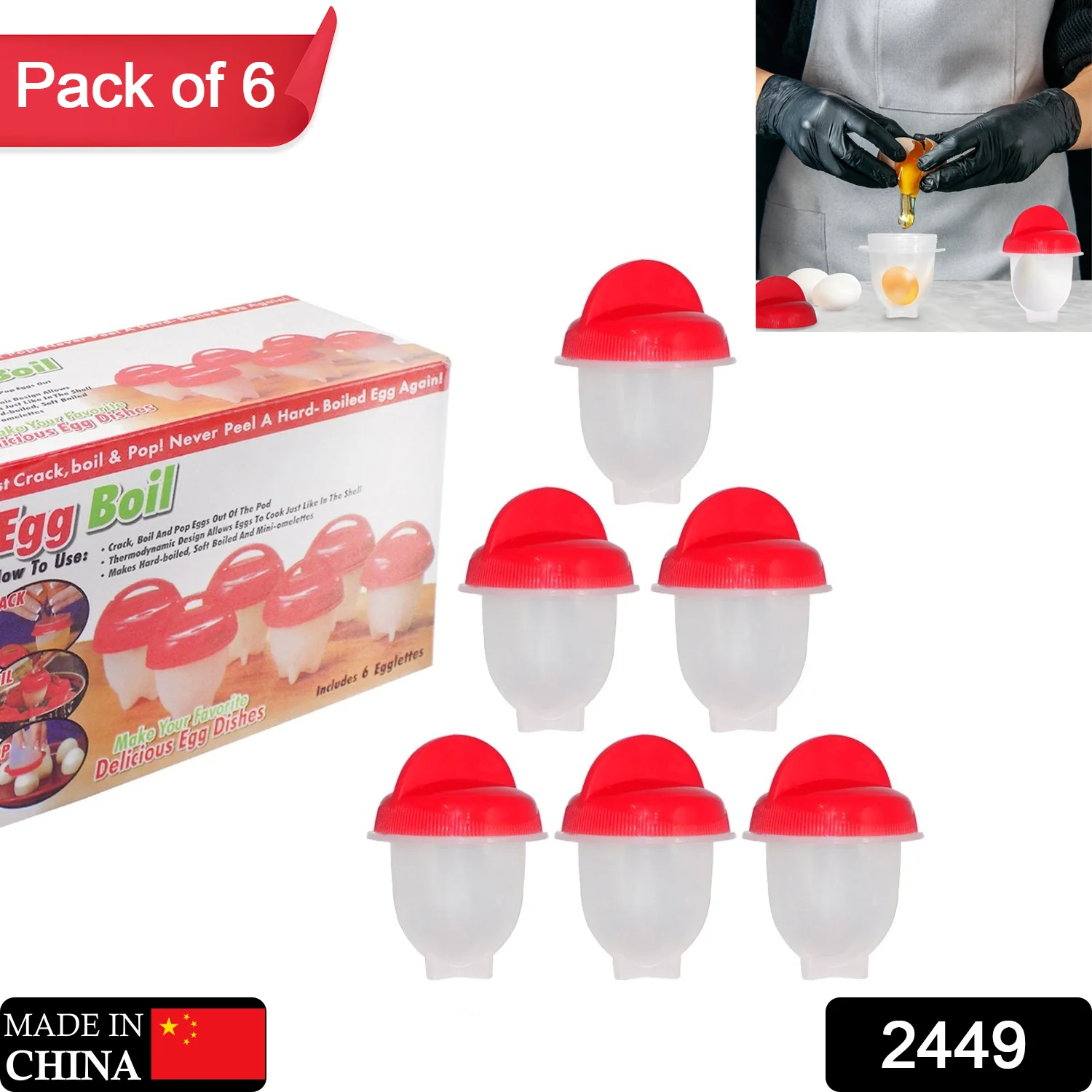 Nonstick Egg Boiler Cooker – Perfect Shell-Free Eggs | FirePot - Image 2