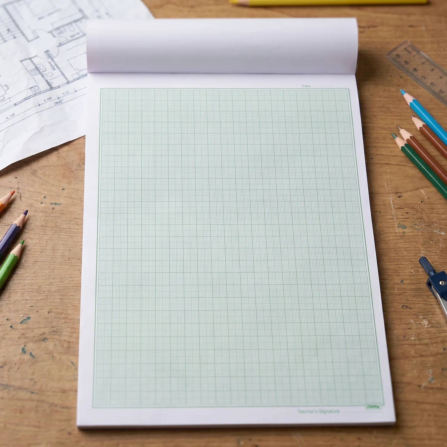 A4 Graph Paper Pad – Precise 1mm Square Grid for Technical & Academic Use - Image 6