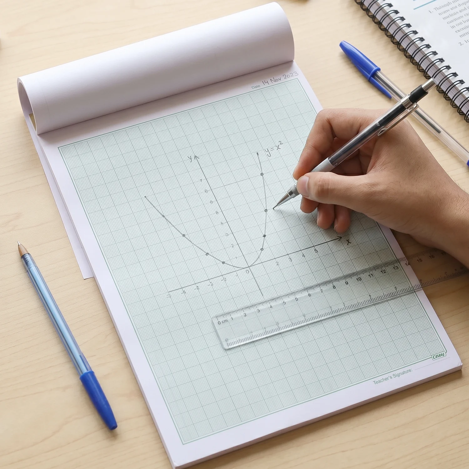A4 Graph Paper Pad – Precise 1mm Square Grid for Technical & Academic Use - Image 7