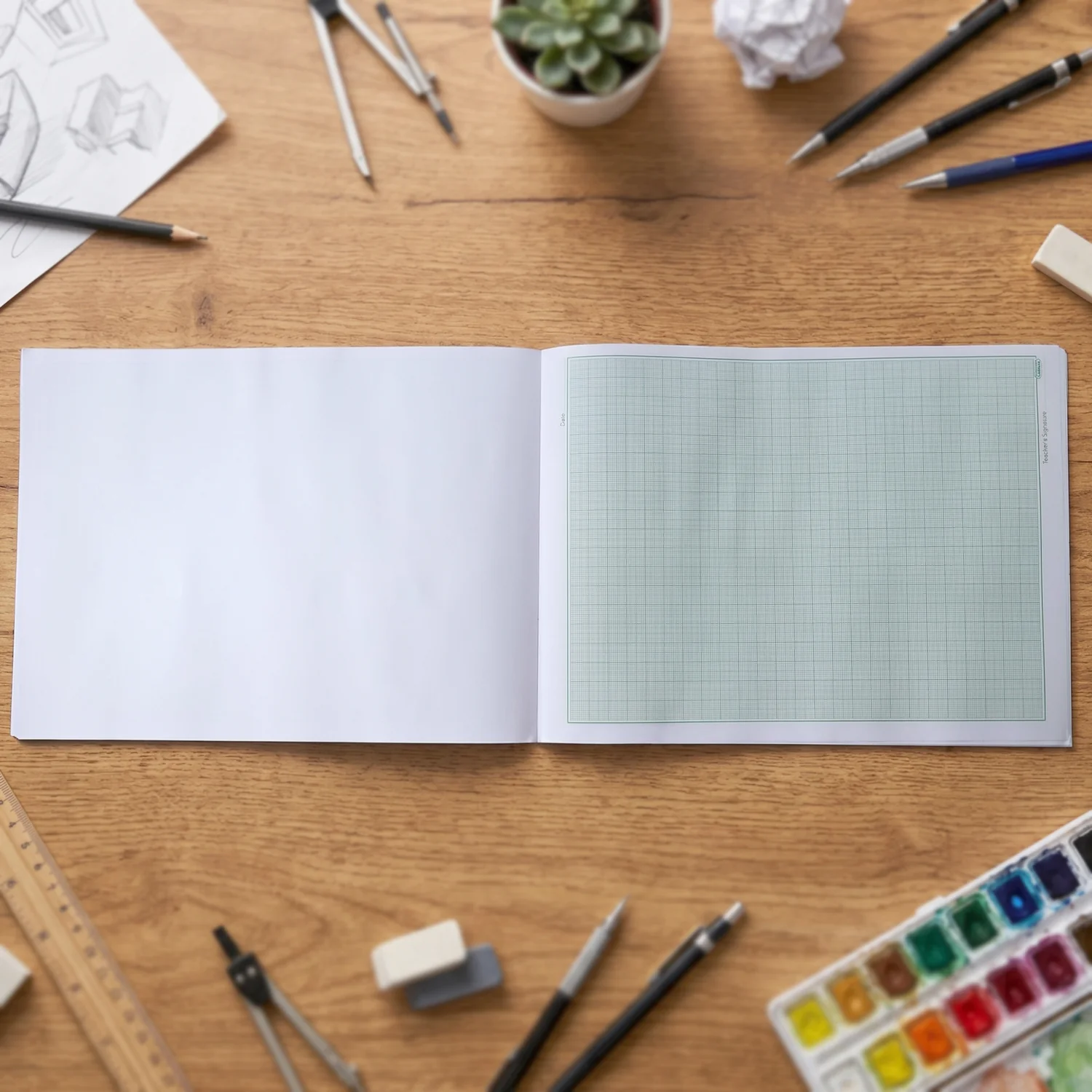 A4 Graph Paper Pad – Precise 1mm Square Grid for Technical & Academic Use - Image 8