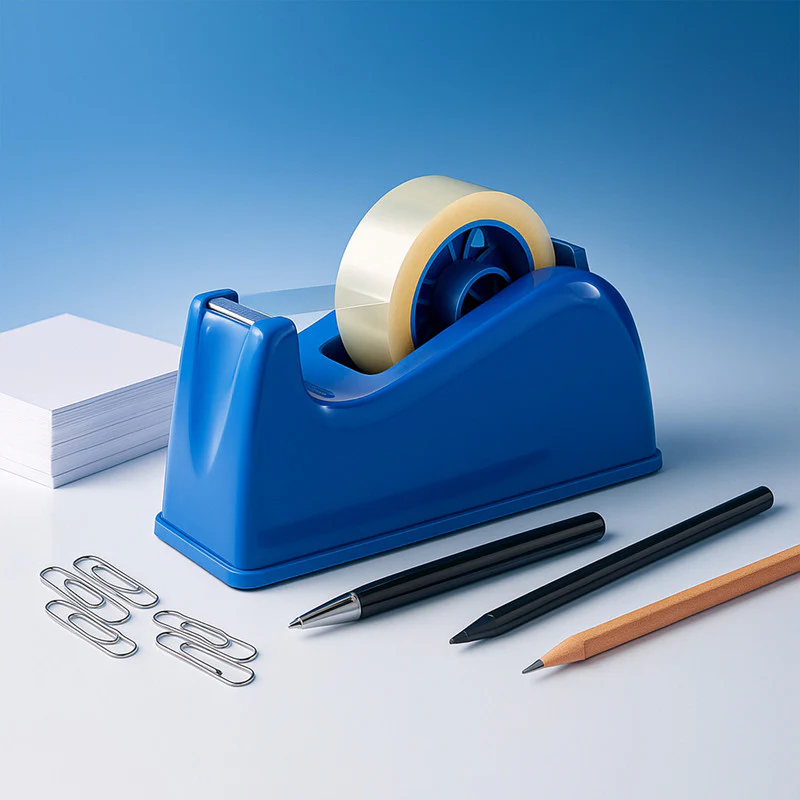 Blue Tape Dispenser – Heavy Base for Slip-Free Cutting - Image 2