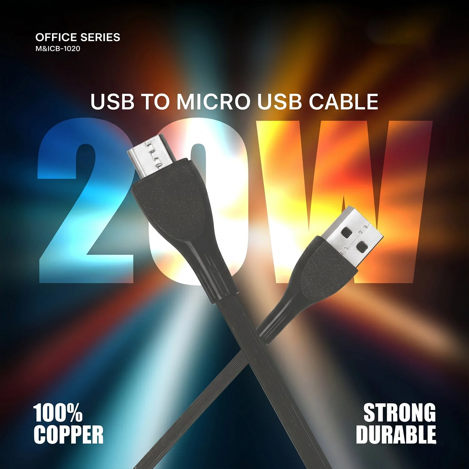 20W Micro USB Charging Cable – Rapid Data & Power Transfer - Image 3
