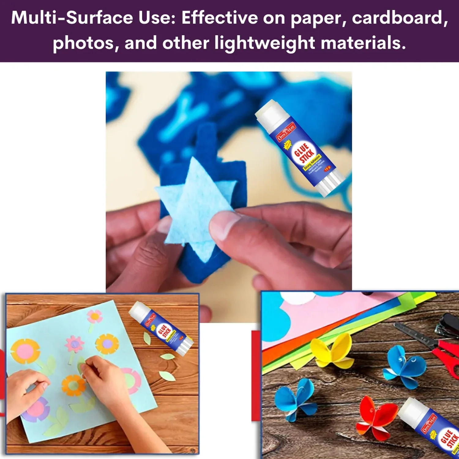 Glue Stick 15g – Strong Adhesion & Non-Toxic for Smooth Application - Image 3