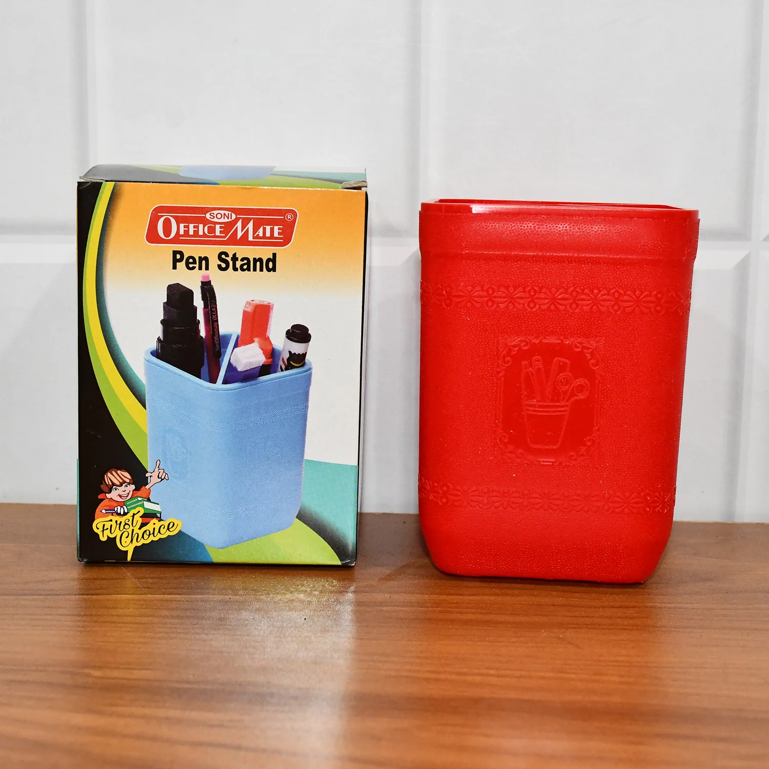 OfficeMate Pen Stand – Space-Saving Desk Organizer for Stationery - Image 4