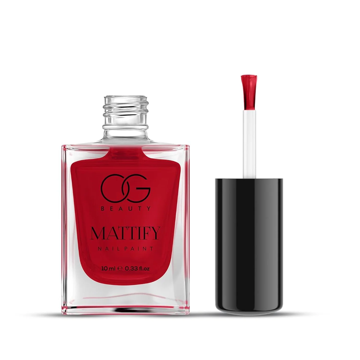 Red Matte Nail Polish – Quick Dry & Long-Lasting Finish - Image 5