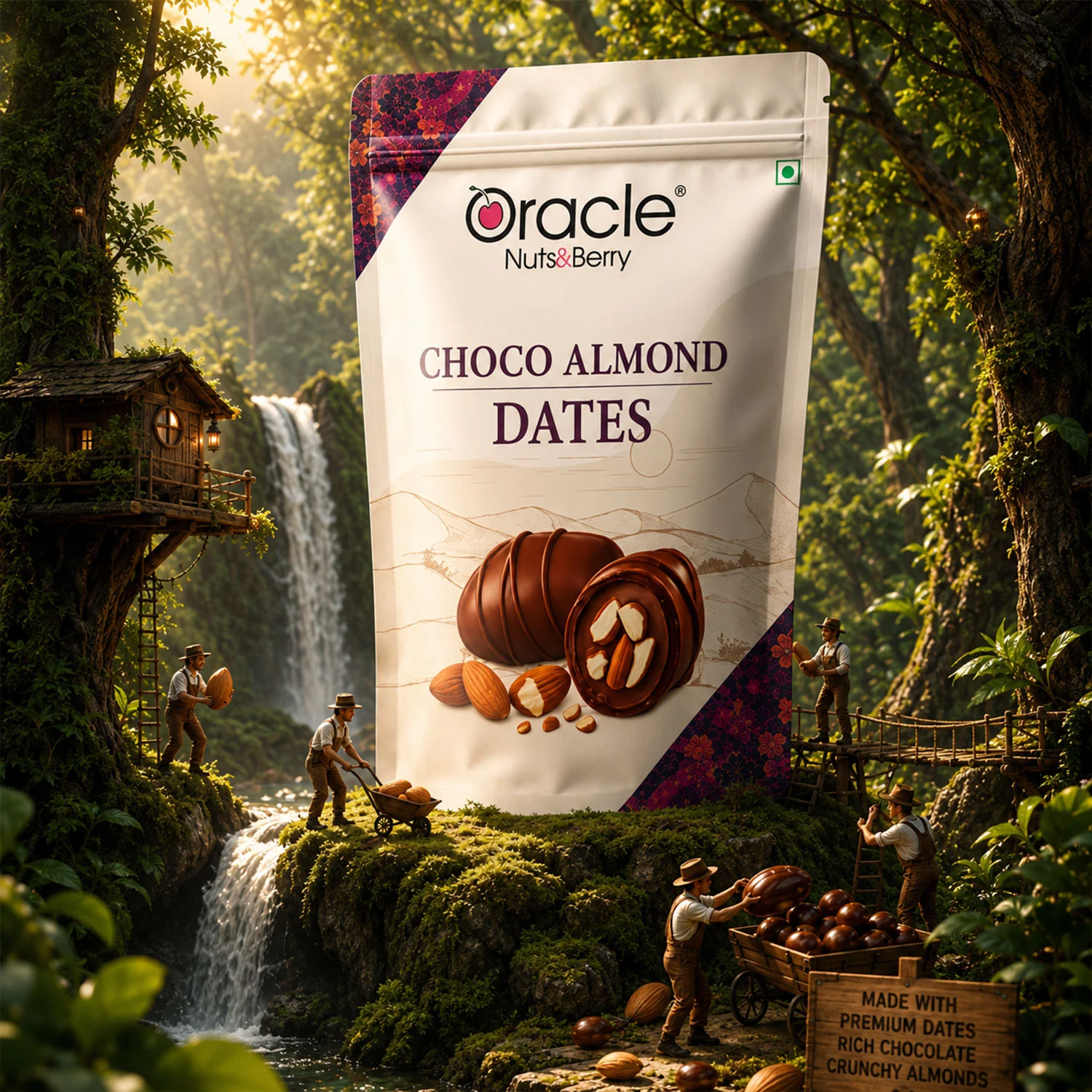 Dates with Chocolate Coating – Premium Nutty & Sweet Snack - Image 2