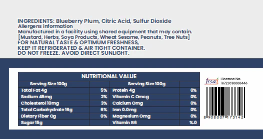Blueberry Dried Plums – Naturally Sweet and Antioxidant Rich Snack - Image 5