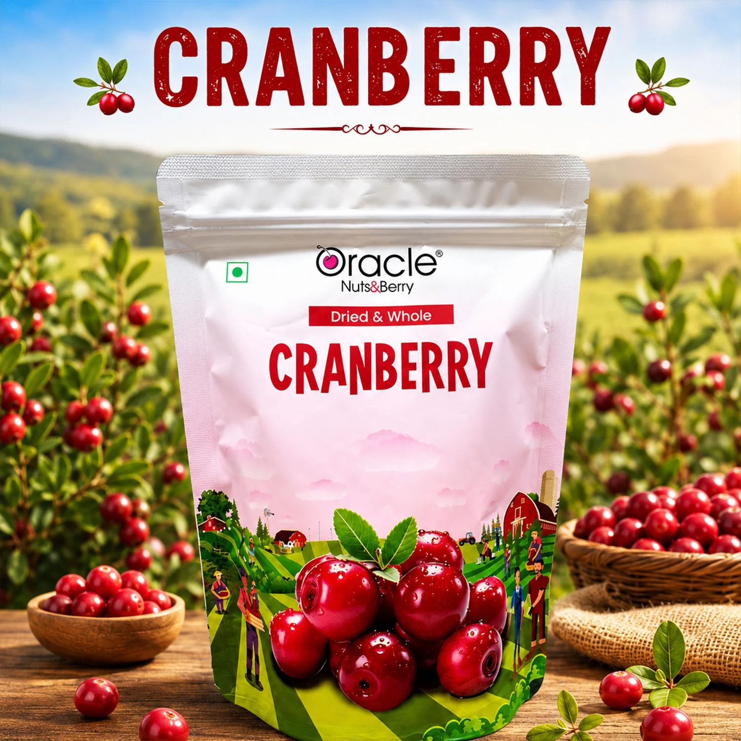 Dried Cranberries – Rich in antioxidants & perfect for snacking - Image 2