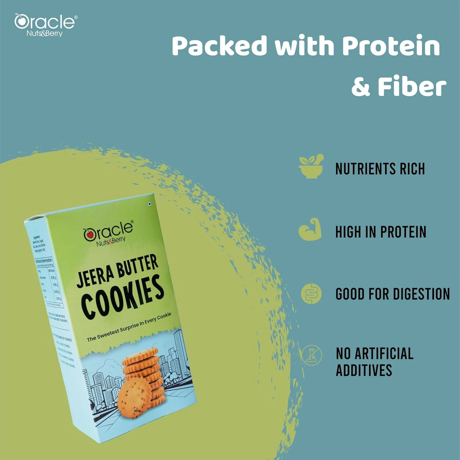 Jeera Butter Cookies – Crispy, Buttery Indian Snacks 200 gm - Image 4