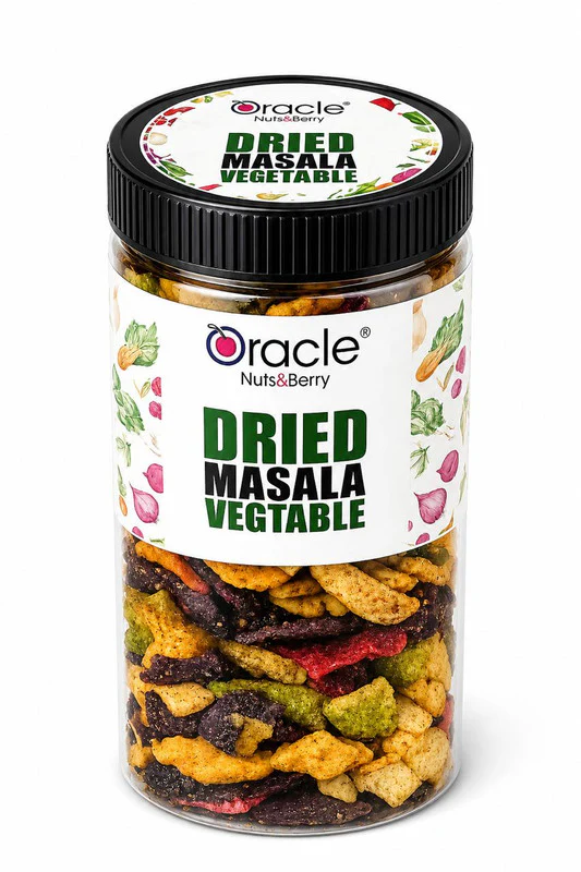 Oracle Masala Vegetables – Healthy Non-Fried Snack 250g - Image 5