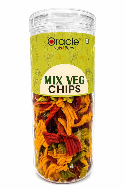 Mixed Vegetable Chips – Healthy Baked Crunchy Snack 150g - Image 6