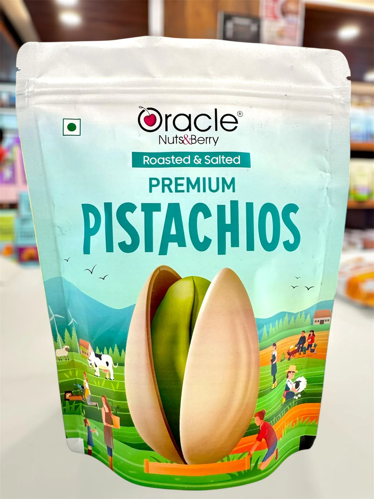 Roasted & Salted Pistachios – Crunchy Healthy Snack 250gm - Image 6