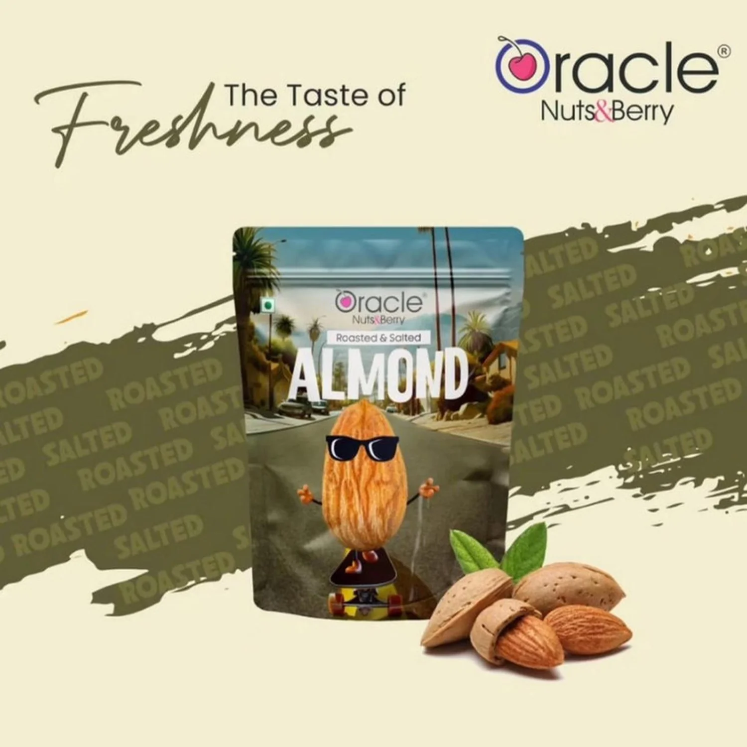Almonds – Healthy Crunchy Snack with Rich Protein & Fiber