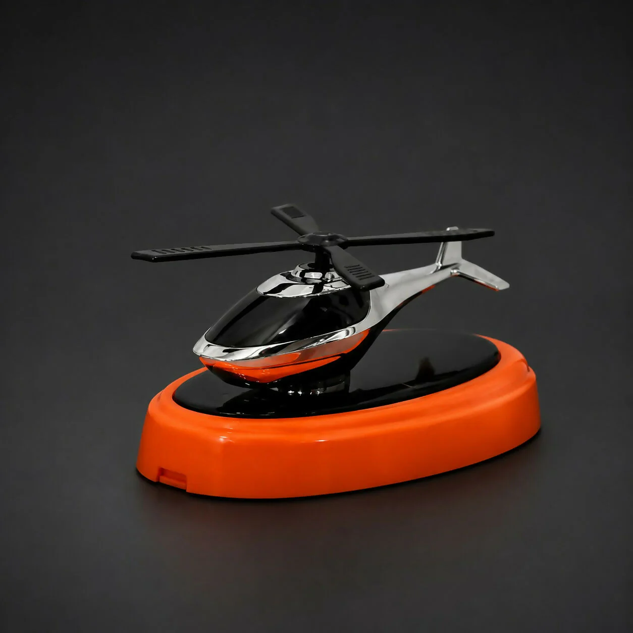 Solar Powered Helicopter Car Air Freshener – Dynamic Sunlight Spin - Image 3