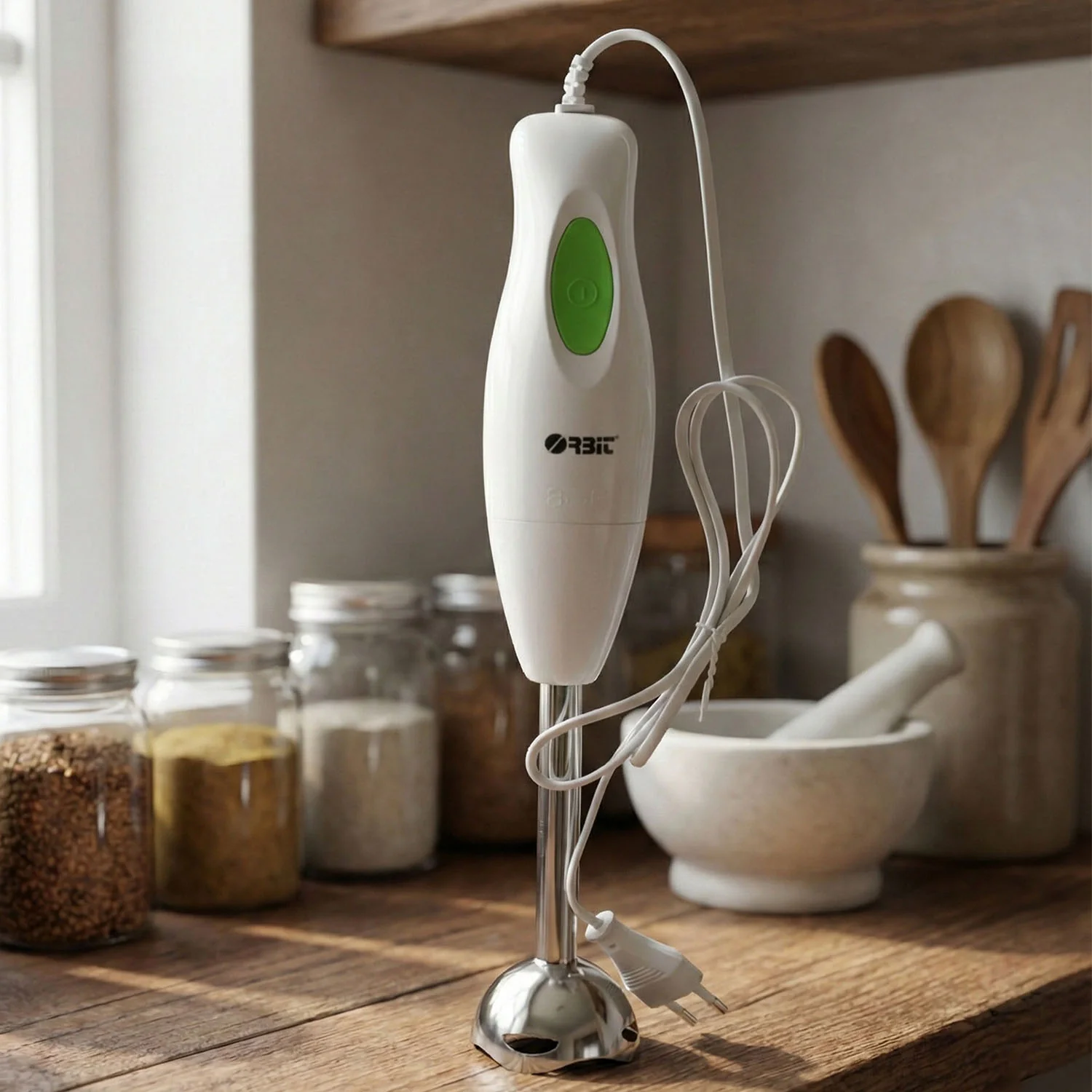 Electric Hand Blender – Stainless Steel Blade for Smooth Blending - Image 7
