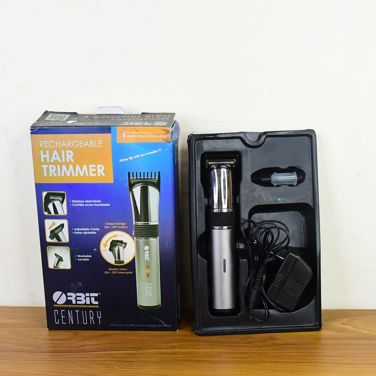 Rechargeable Hair Trimmer for Men – Adjustable Comb & Cordless - Image 7