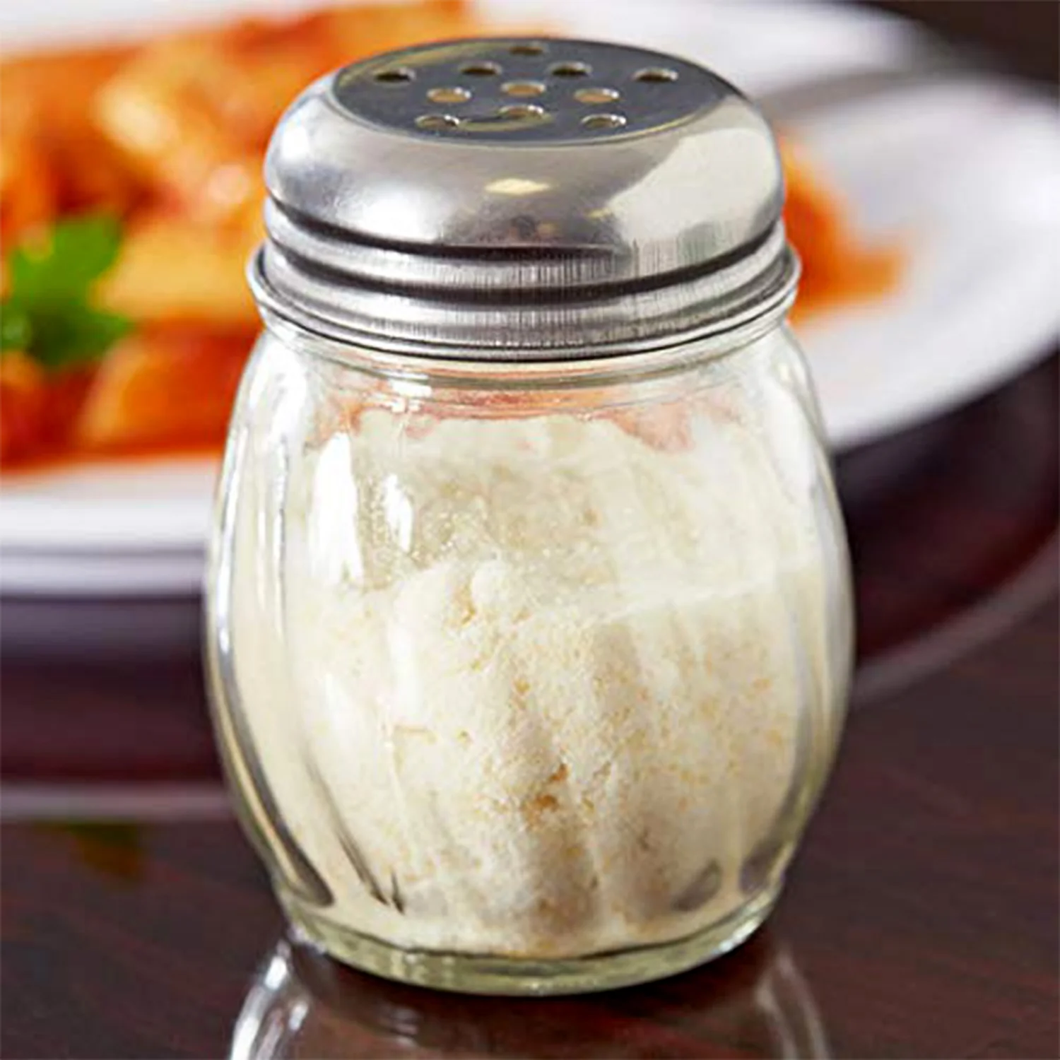 Oregano & Chilli Flakes Dispenser Set – 2 Pcs Spice Shakers with Stainless Steel Lid - Image 5