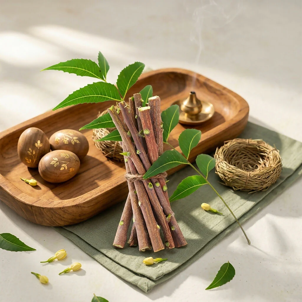 Herbal Neem Datun Sticks – Eco-friendly Natural Toothbrush<br> for Holistic Oral Care - Image 2