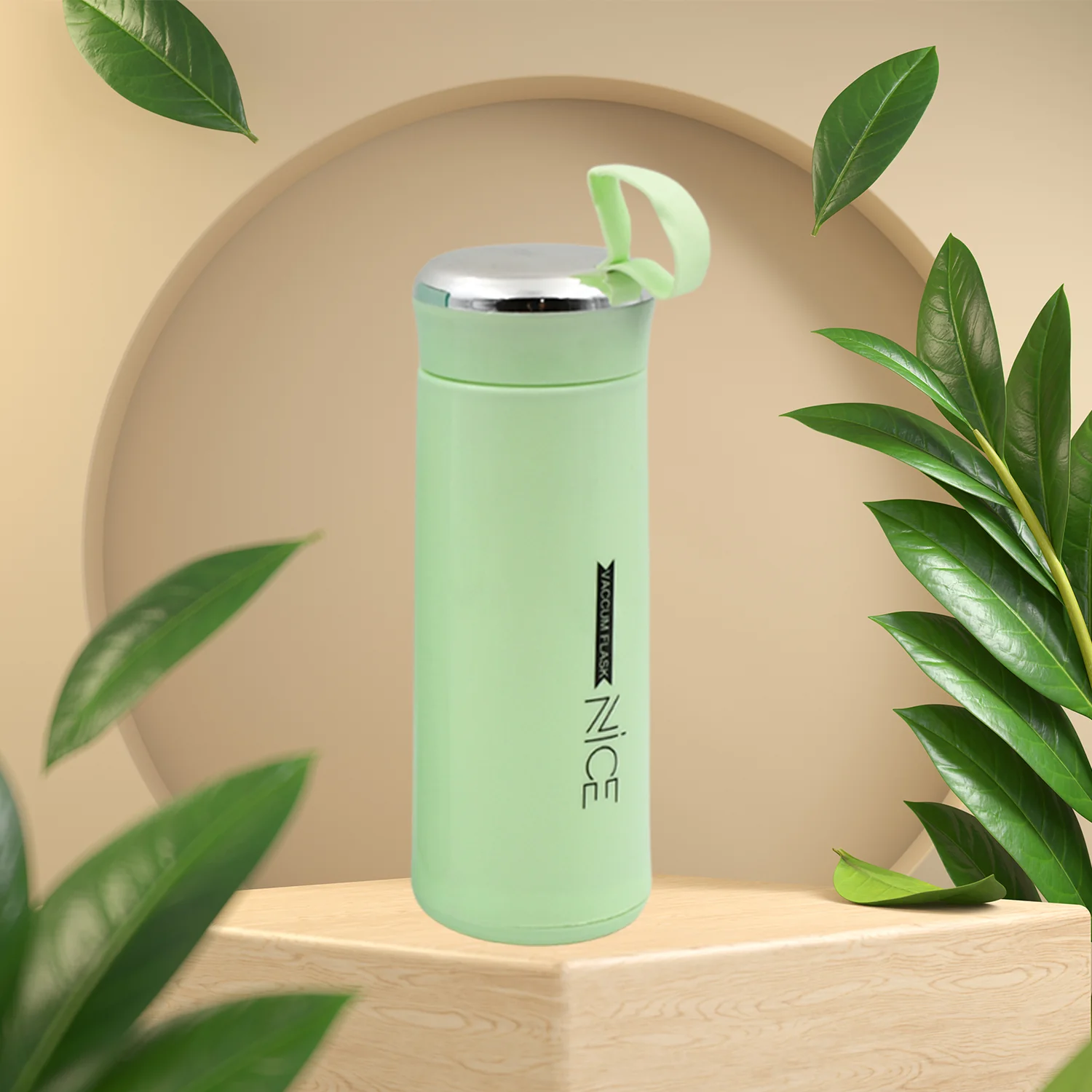 Glass Water Bottle 400ml Leak Proof – BPA-Free for Gym & Travel - Image 3