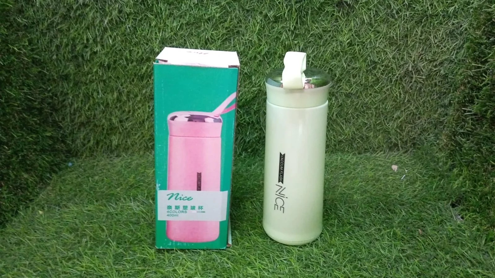 Glass Water Bottle 400ml Leak Proof – BPA-Free for Gym & Travel - Image 8