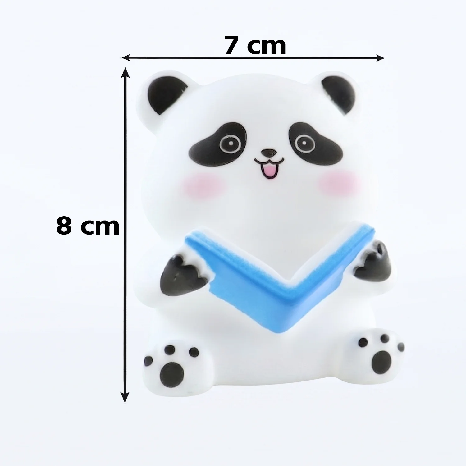Panda Reading LED Night Light, Cute Silicone Bedside Lamp for Kids (1 Pc) - Image 6