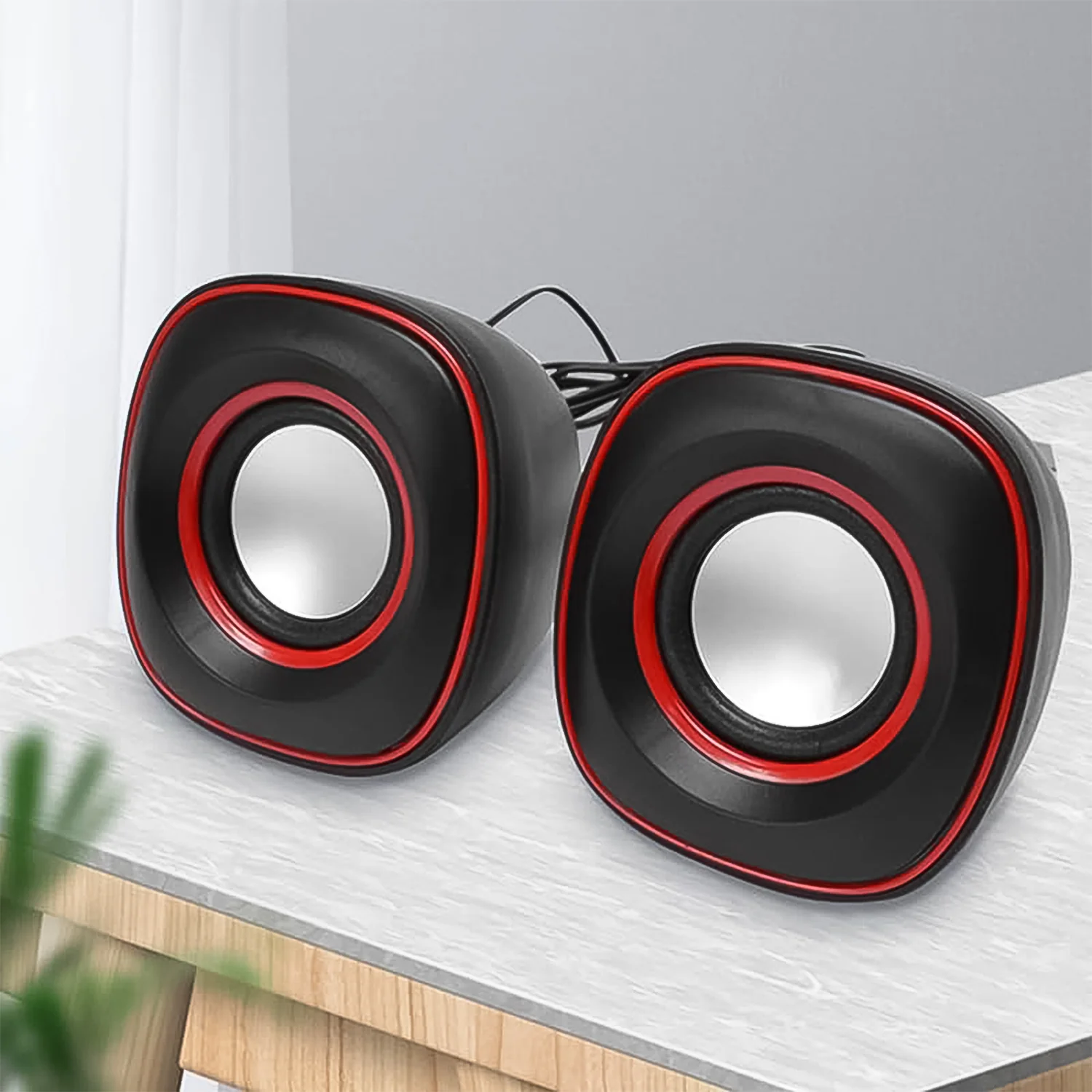 PC Speakers – Compact USB-Powered Mini Sound System - Image 7