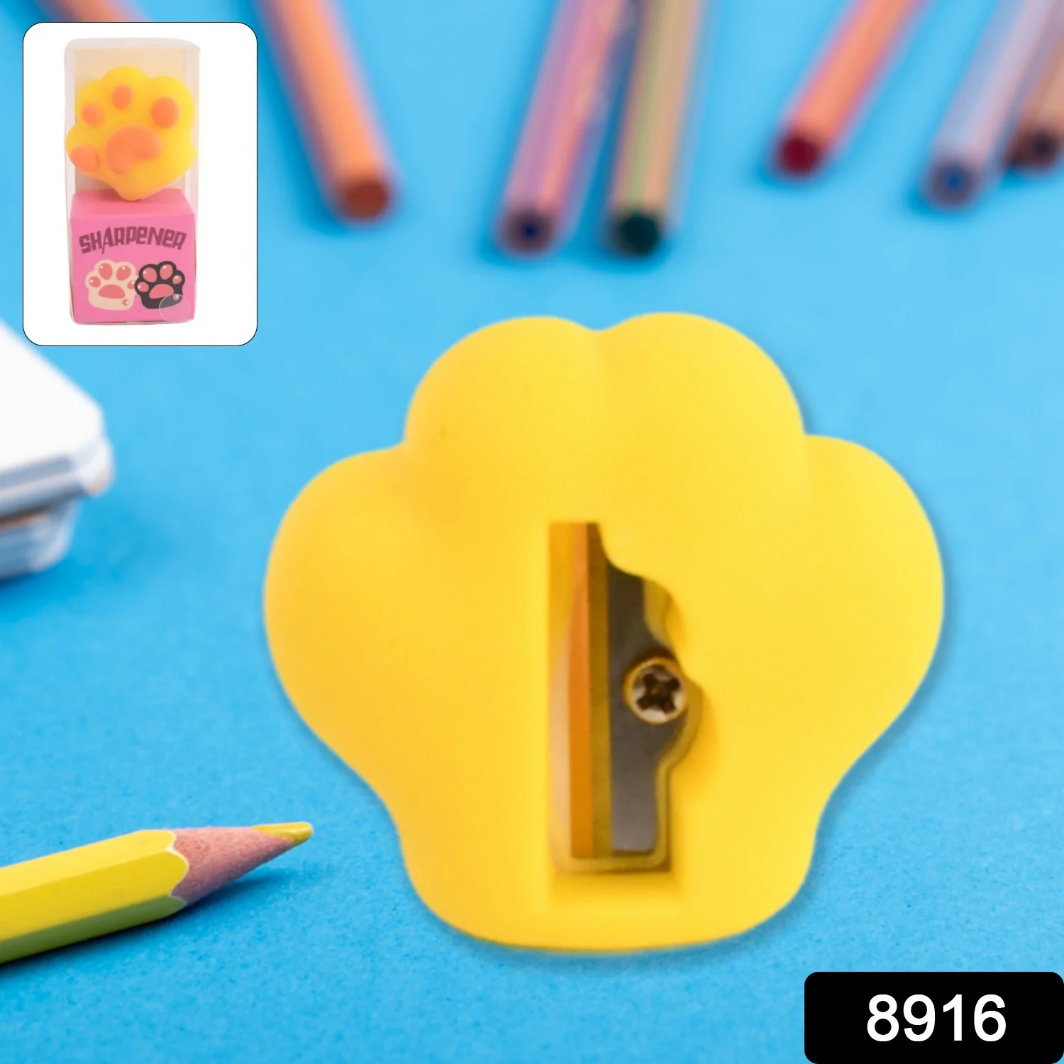 Pencil Sharpener for Kids – 2 in 1 Sharpener and Eraser Combo - Image 2
