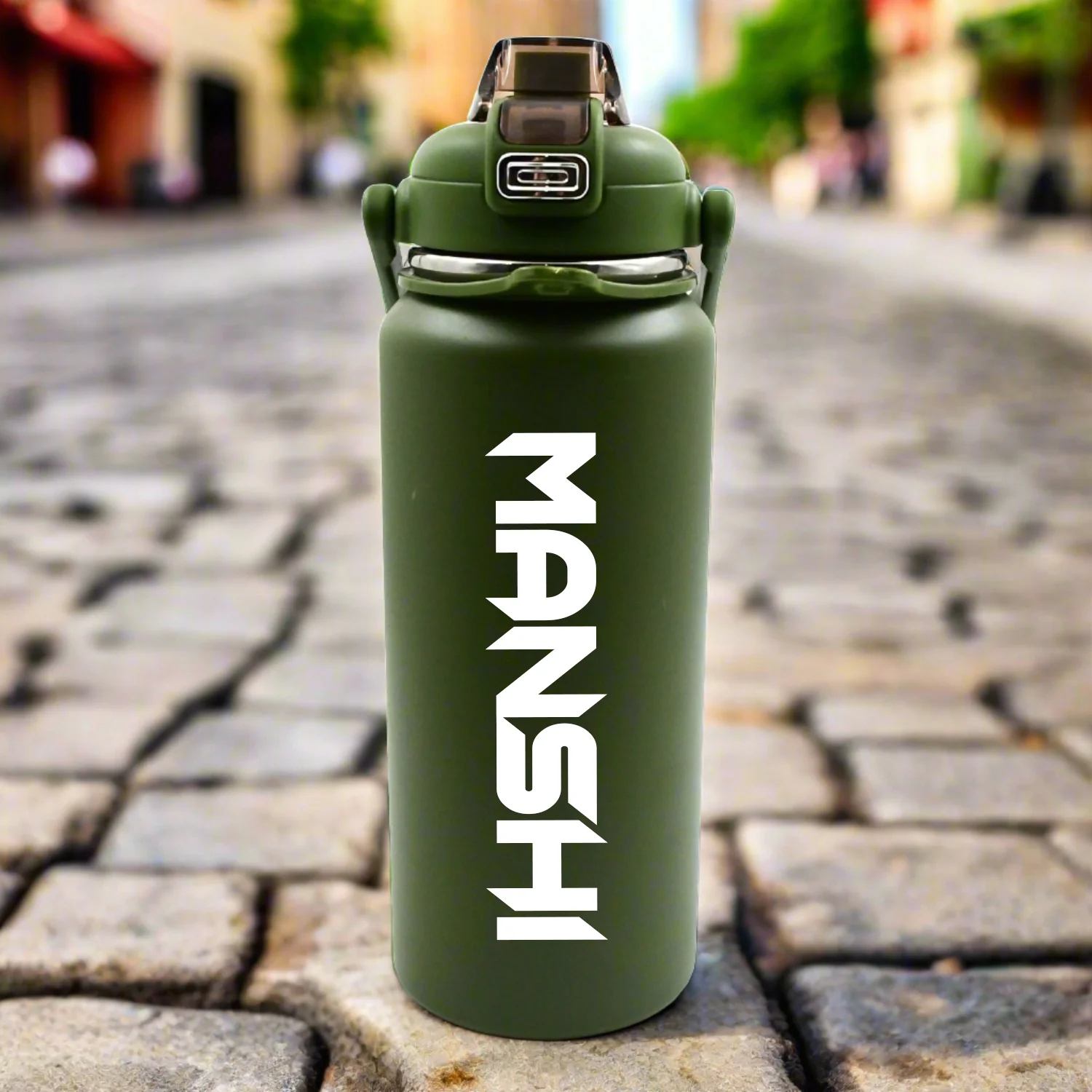 Personalized Stainless Steel Water Bottle 1500ml – Insulated Flask | CustomSpot - Image 4