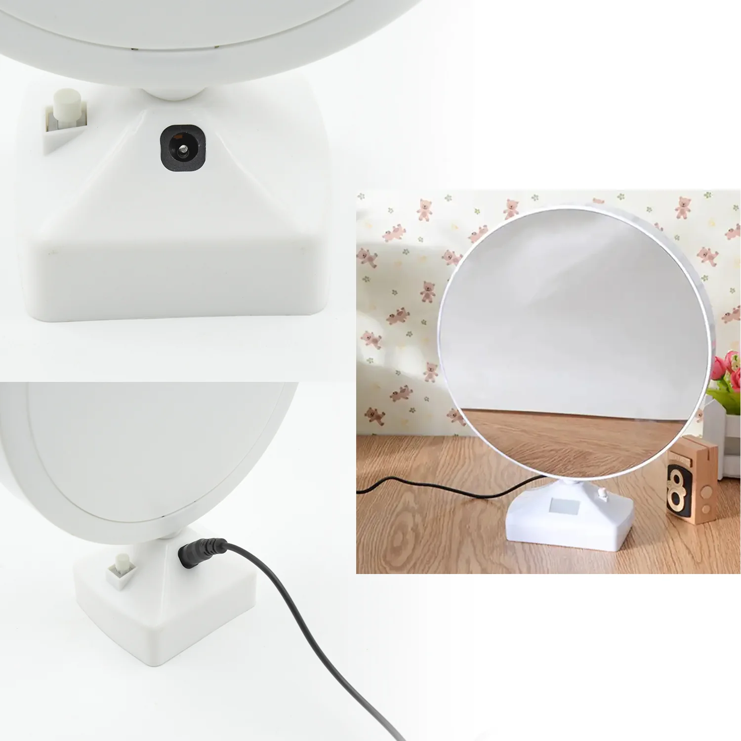 LED Magic Mirror Photo Frame – 2-in-1 USB Powered Decor | Styleva - Image 5