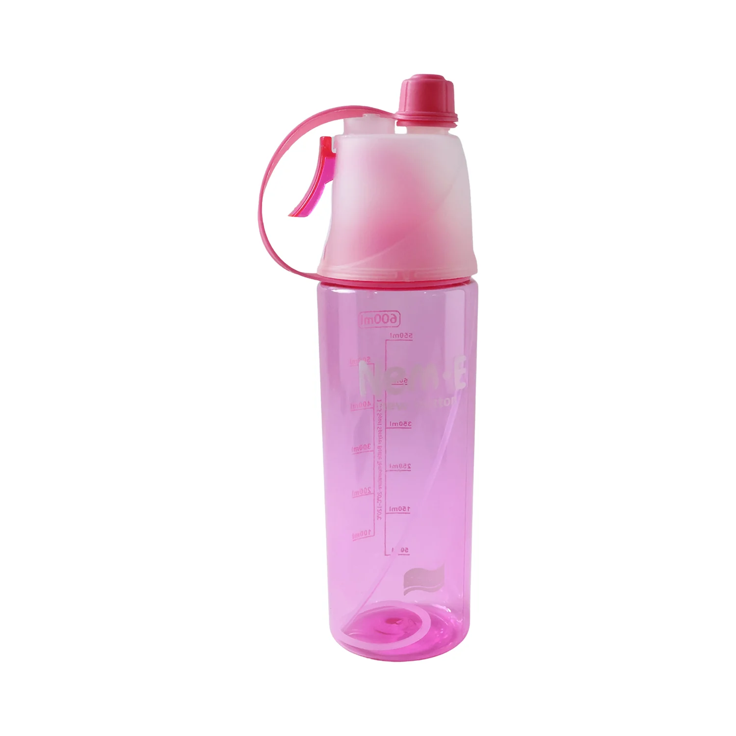 Sports Water Bottle – 600ML Dual Function with Mist Spray - Image 5