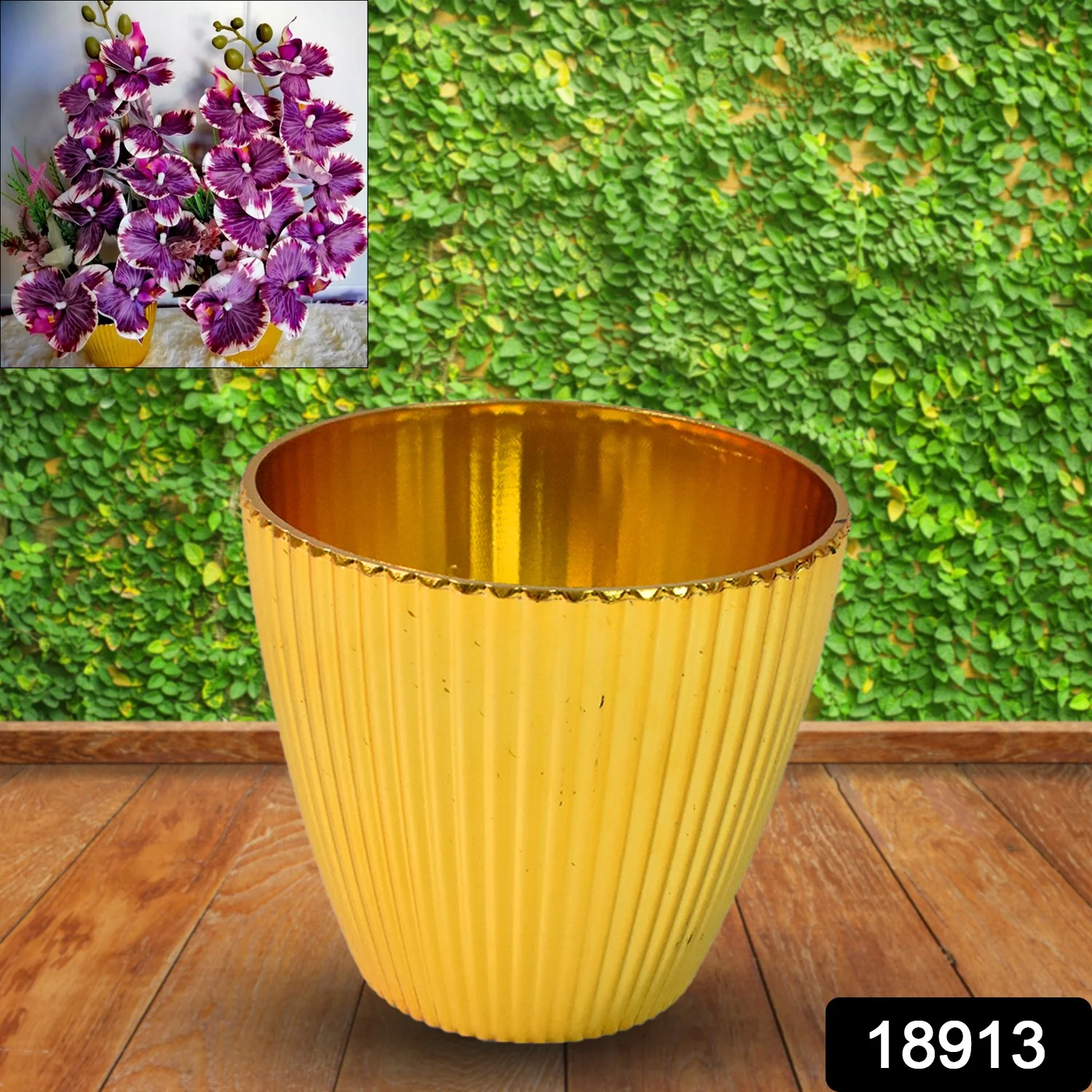 Plastic Flower Valencia Pot – Durable Indoor & Outdoor Planter - Image 2