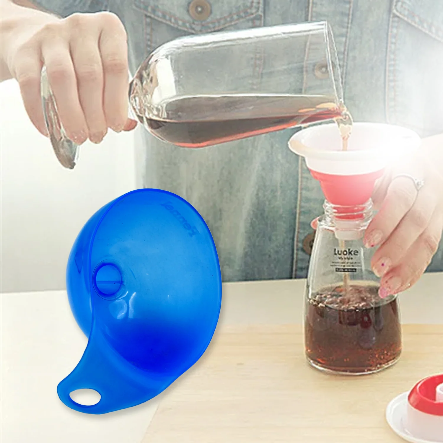 Plastic Funnel – Food Grade Kitchen Pouring Tool | Vastate - Image 6