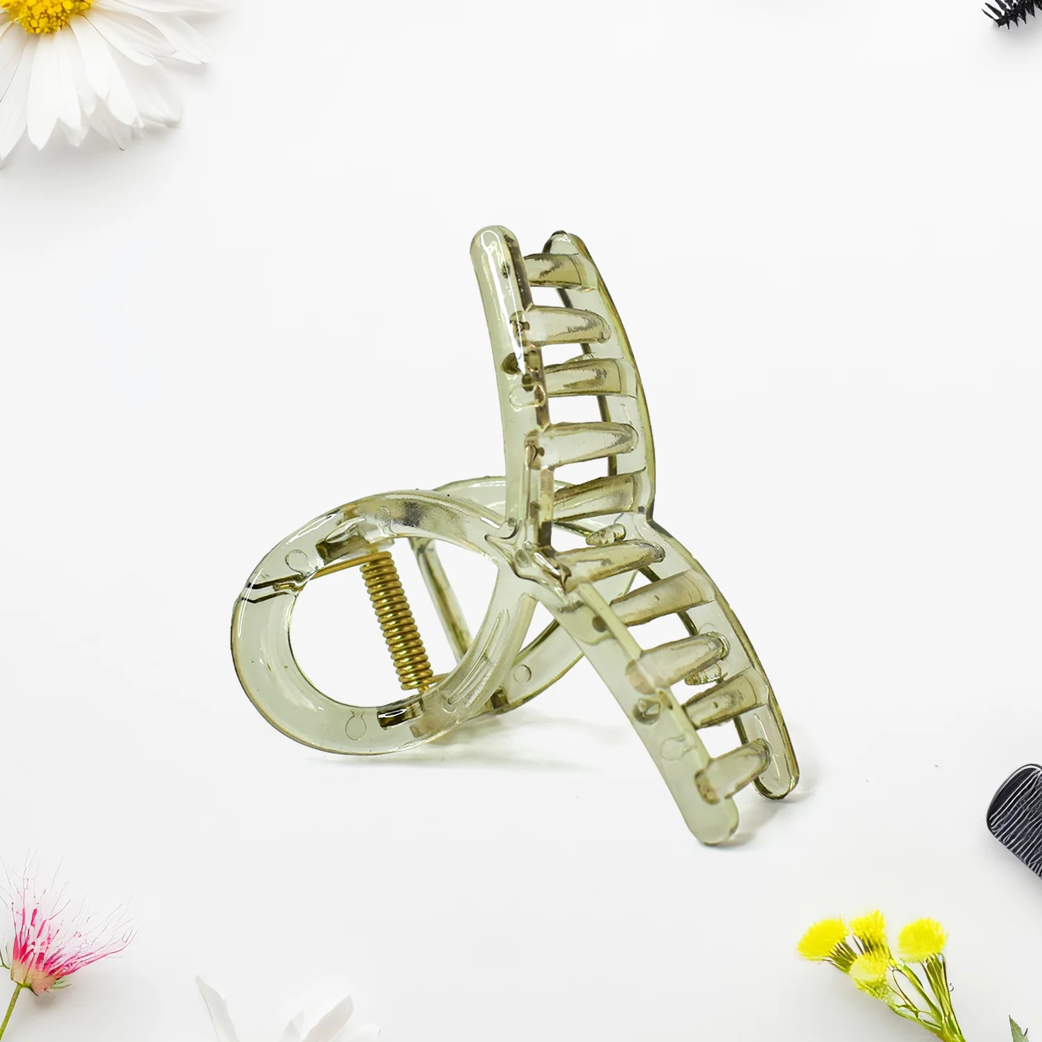 Matte Plastic Hair Clamp – Durable Firm Grip for All Hair Types - Image 9