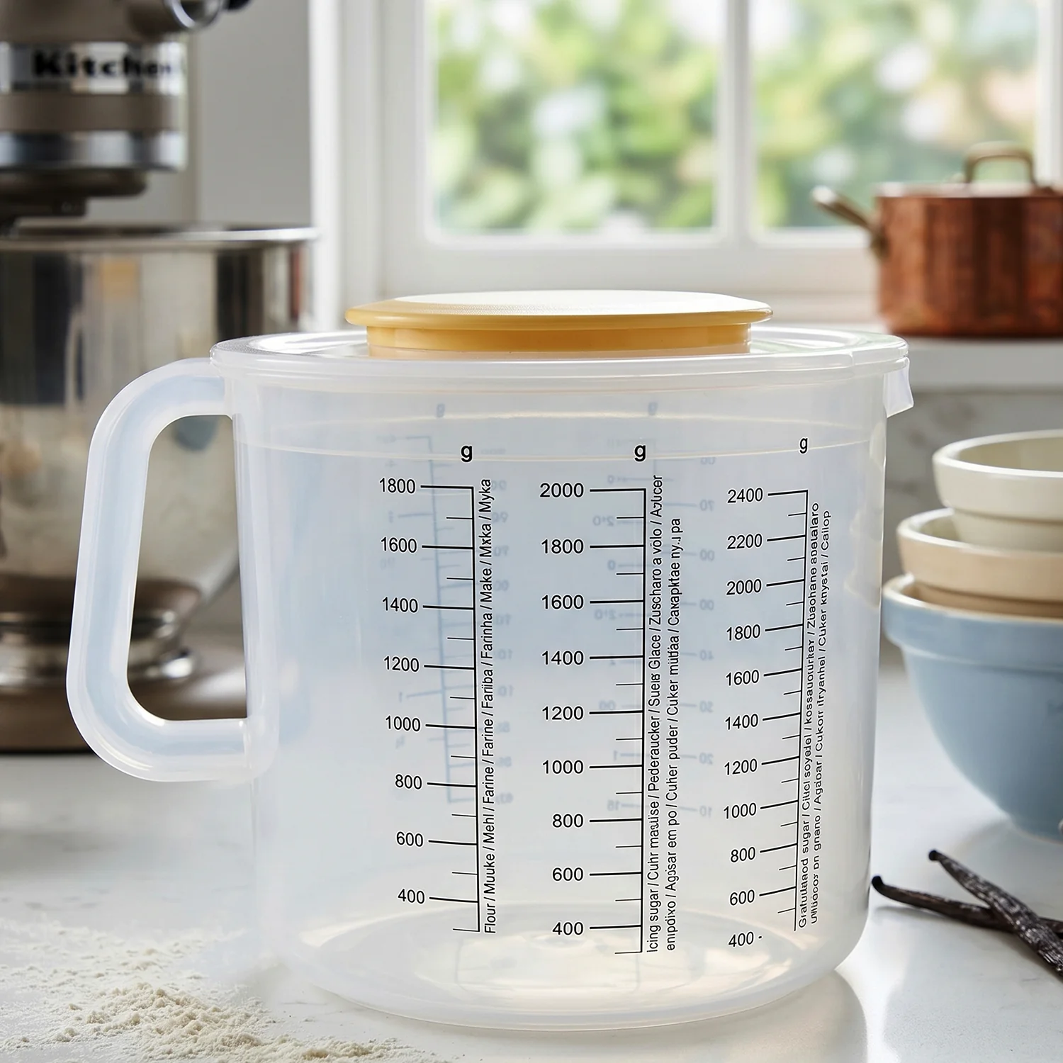 Plastic Measurement Storage Box – Large Capacity & Secure Lid - Image 3