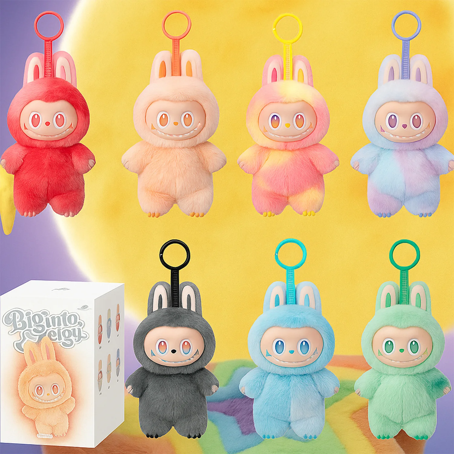 Plush Keychain – Soft Cartoon Animal Toy for Bags - Image 4