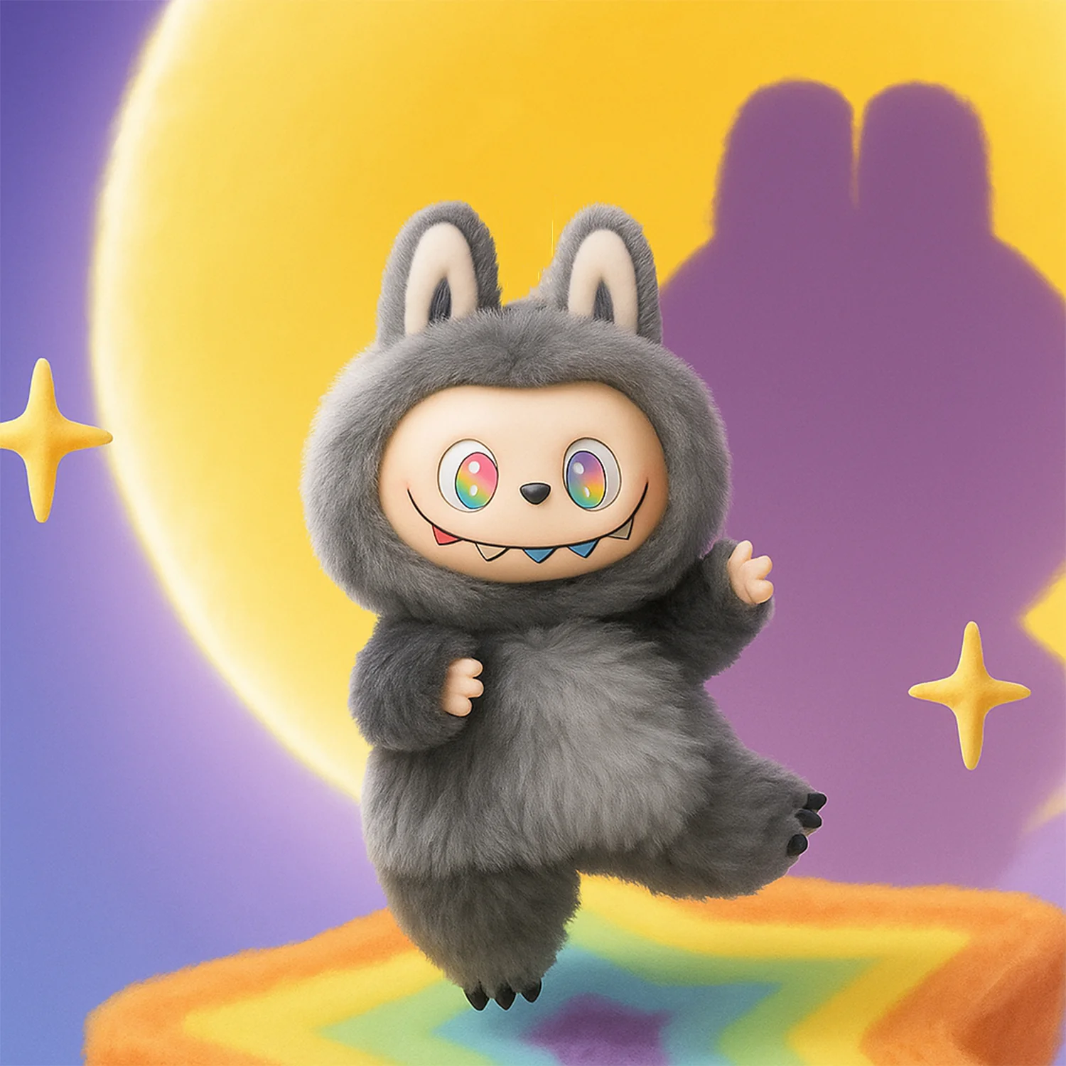Plush Keychain – Soft Cartoon Animal Toy for Bags - Image 8