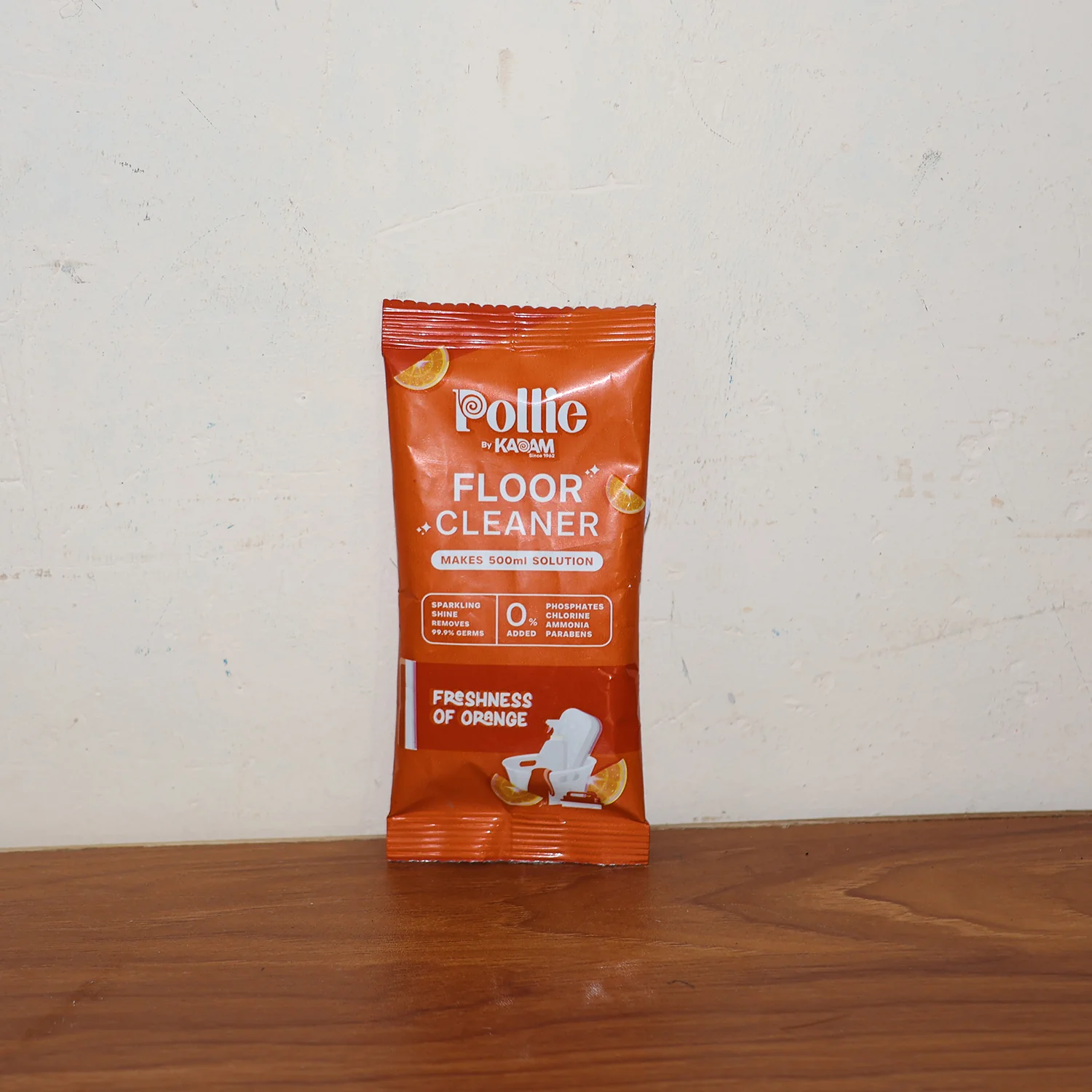 Concentrated Floor Cleaner Sachet – Quick-Dry Orange Fresh Shine - Image 8