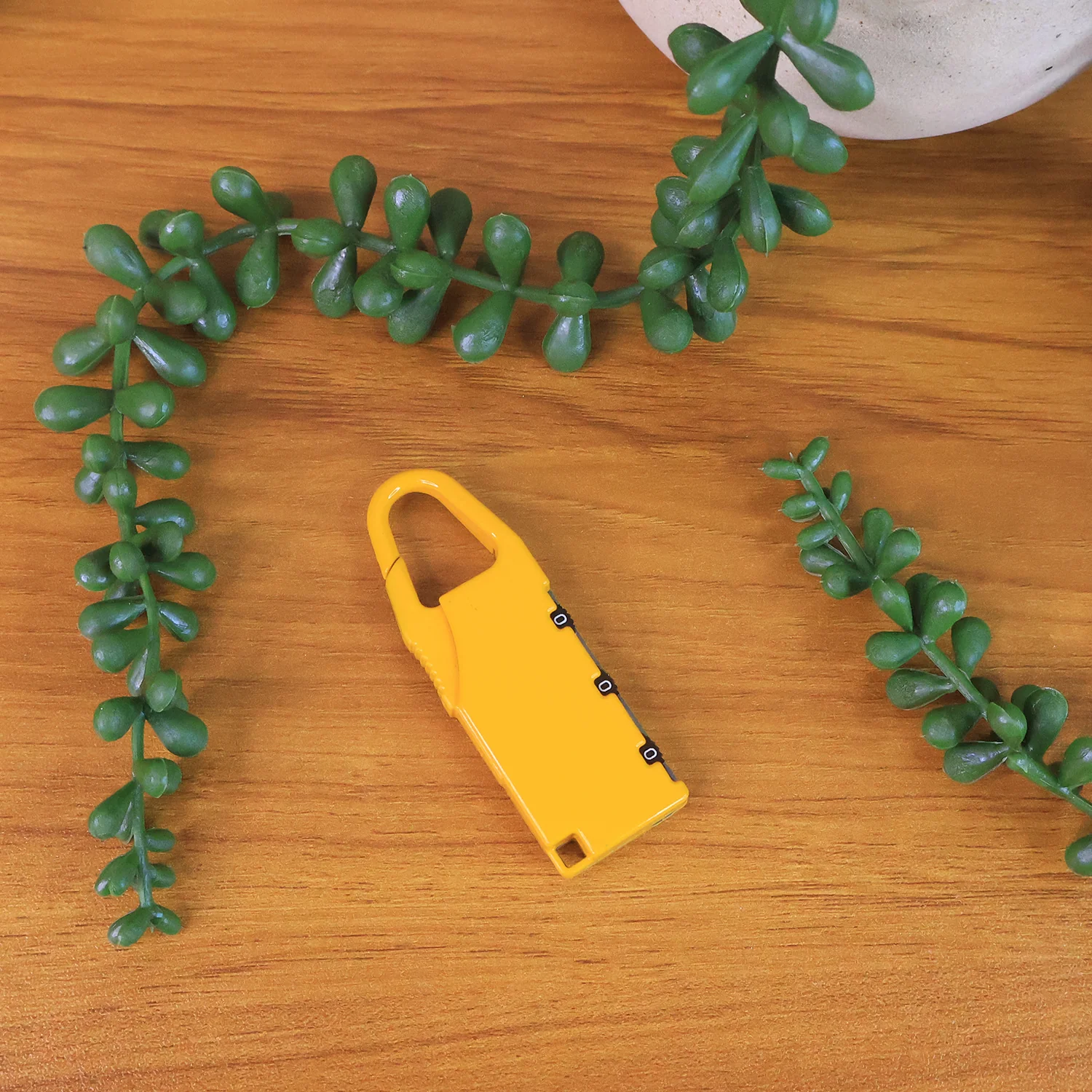 3-Digit Combination Lock – Portable Keyless Security with Carabiner - Image 3