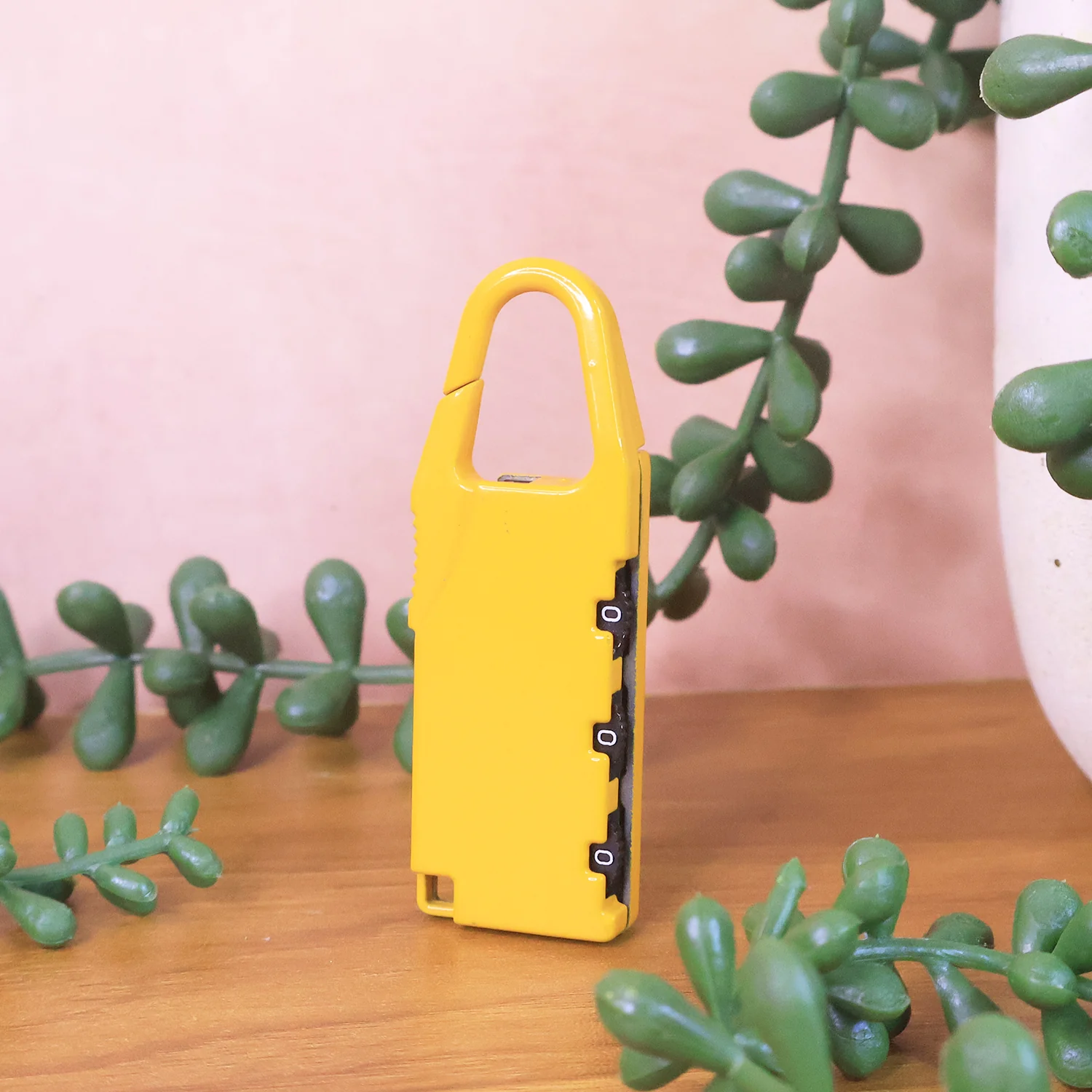 3-Digit Combination Lock – Portable Keyless Security with Carabiner - Image 4