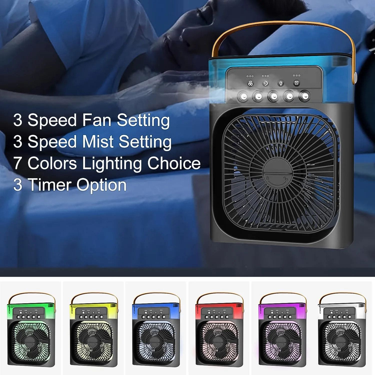 Portable Air Conditioner Fan – Personal Desk Cooler | Airvanta - Image 4
