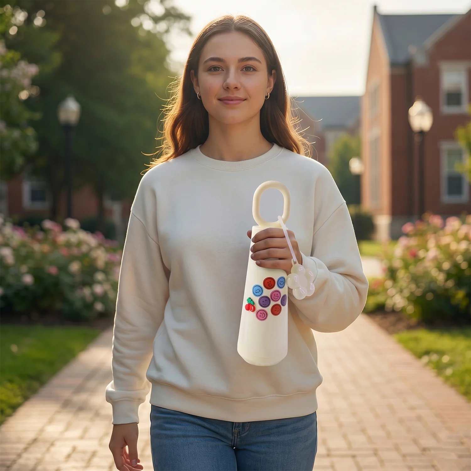 Glass Water Bottle – Brighten Your Hydration Routine - Image 4