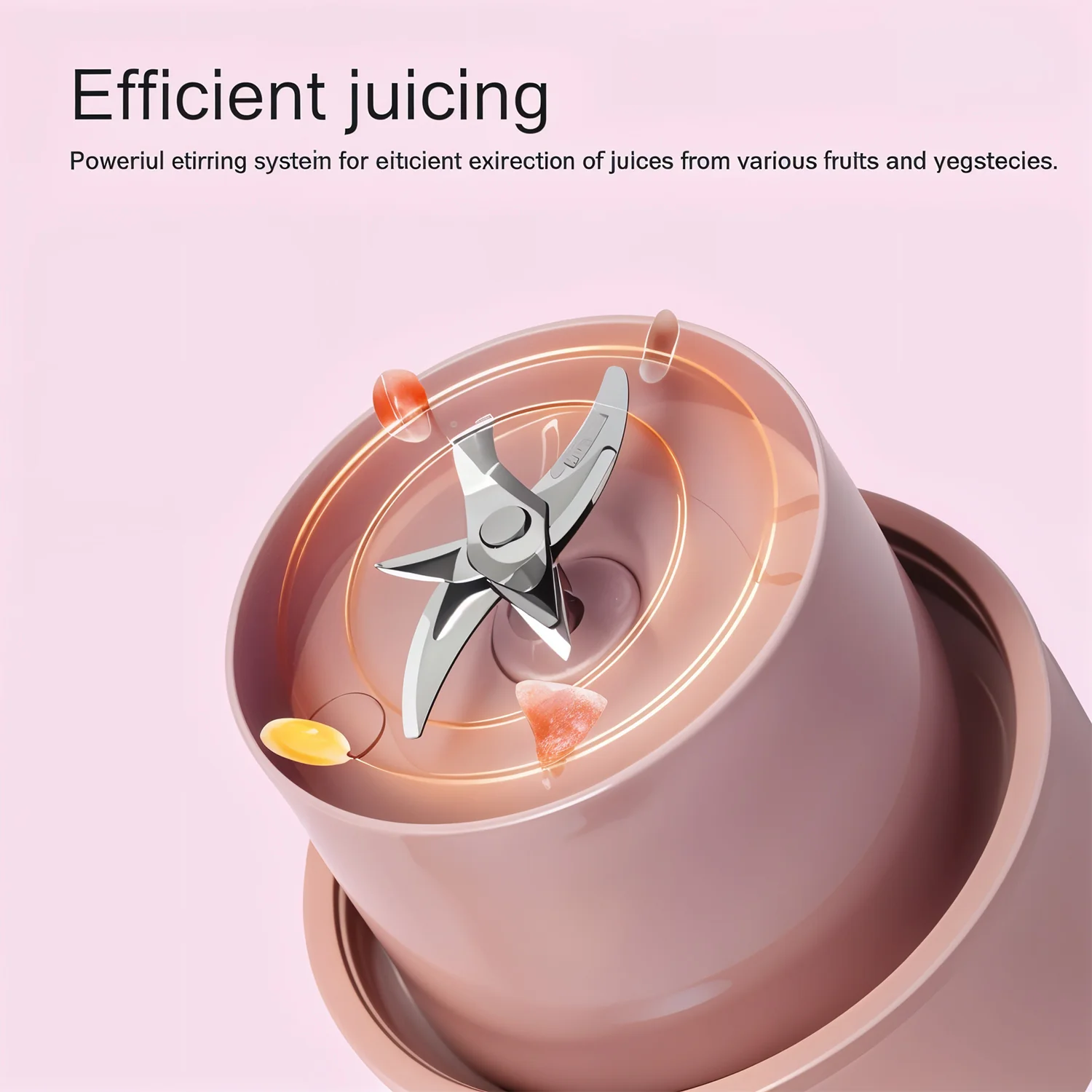 Portable USB Juicer – 420ml Rechargeable Blender | Siplix - Image 7