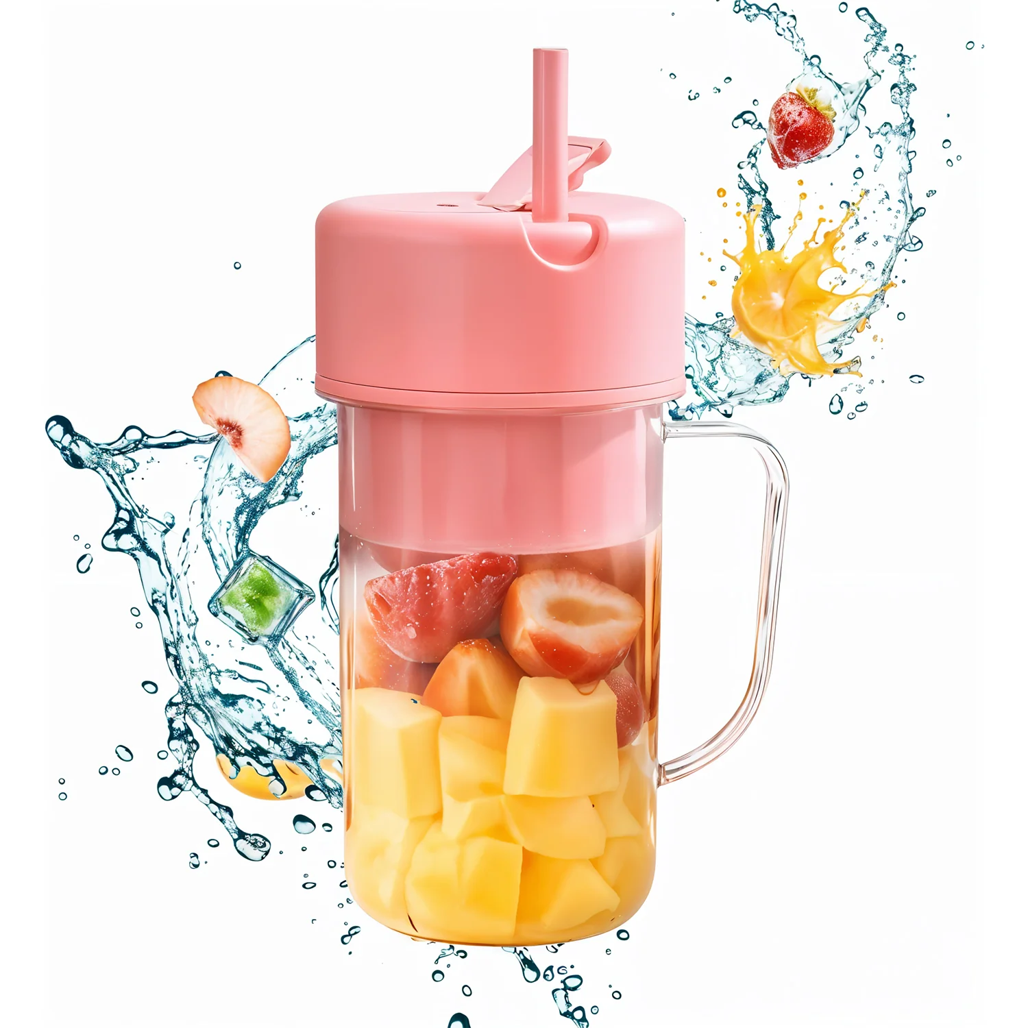 Portable USB Juicer – 420ml Rechargeable Blender | Siplix - Image 9