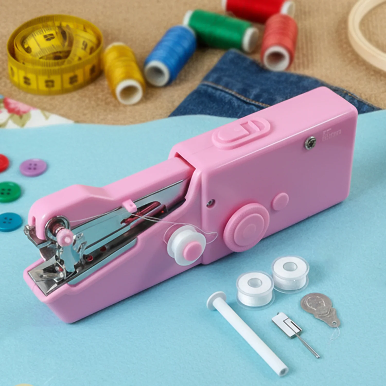 Portable Handheld Sewing Machine – Compact & Easy for Quick Repairs - Image 3