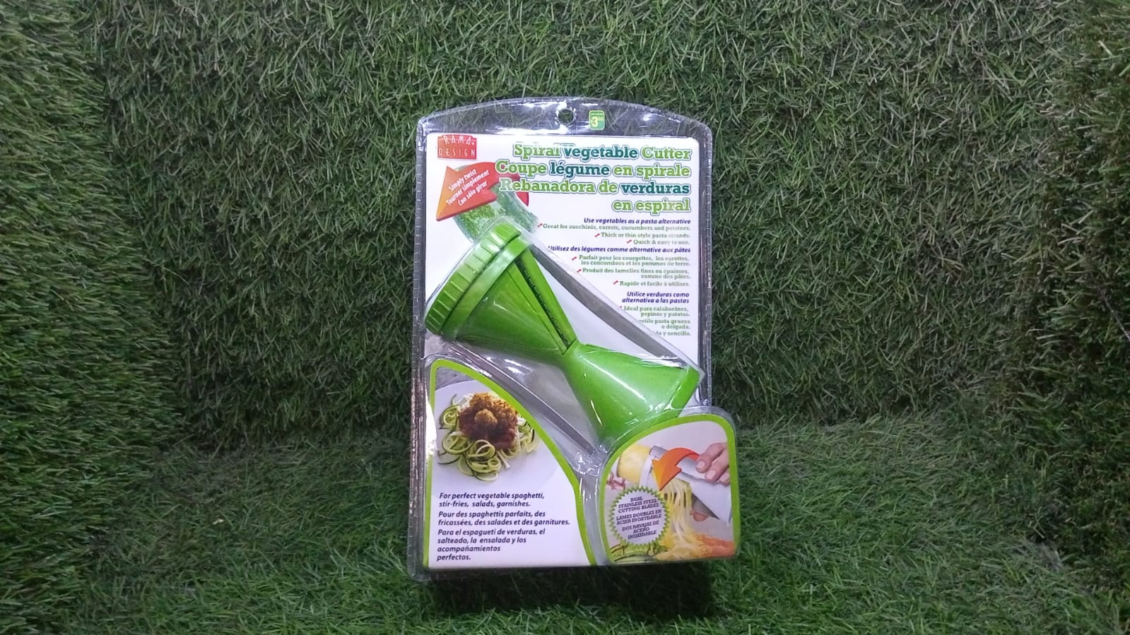 Vegetable Spiralizer – Handheld Stainless Steel Slicer | Quickslice - Image 8