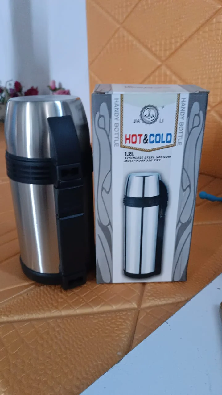 Stainless Steel Vacuum Flask Bottle 1200ml – Portable & Leakproof | Own Hydrate - Image 7