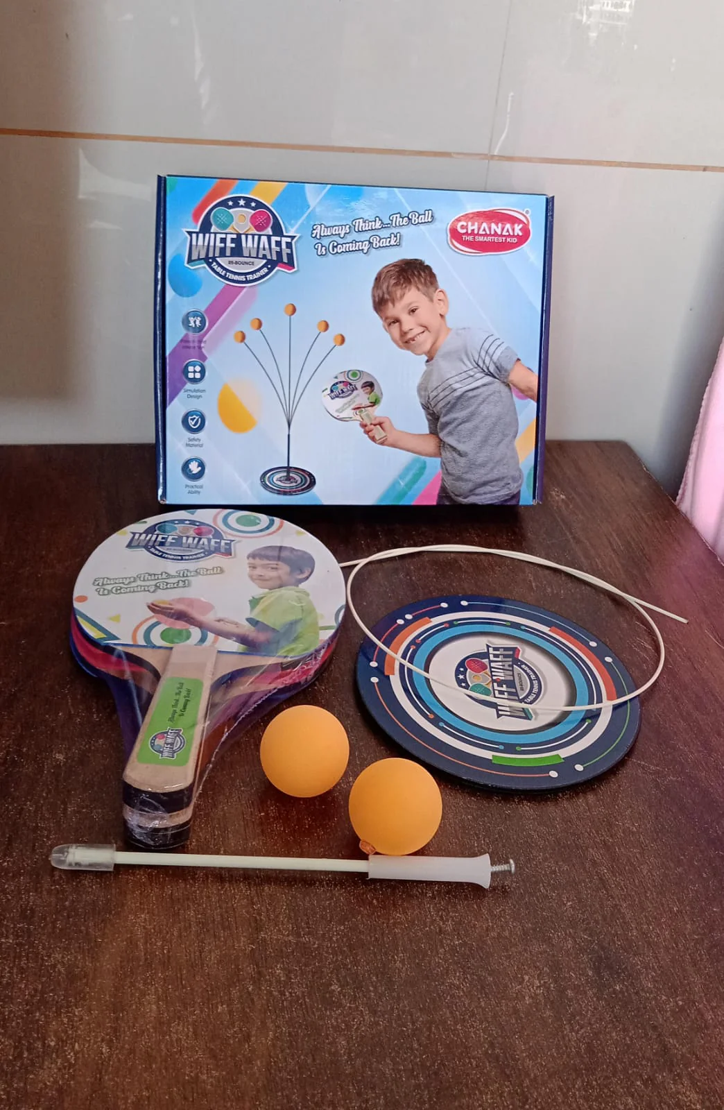Table Tennis Trainer Set – Portable Wiff Waff for Self Training - Image 11
