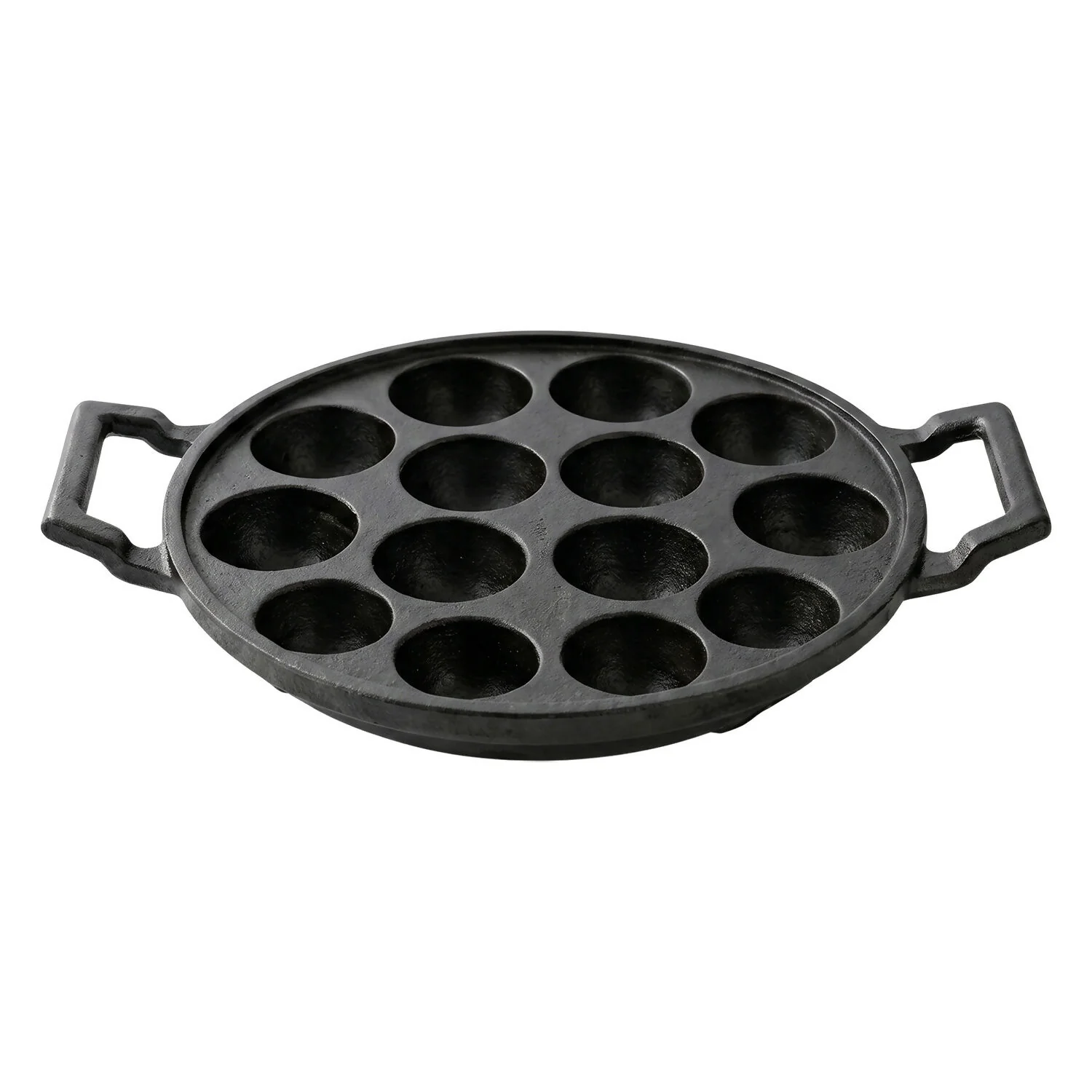 Cast Iron Paniyaram Pan – 12 Cavities for Traditional Snacks - Image 5