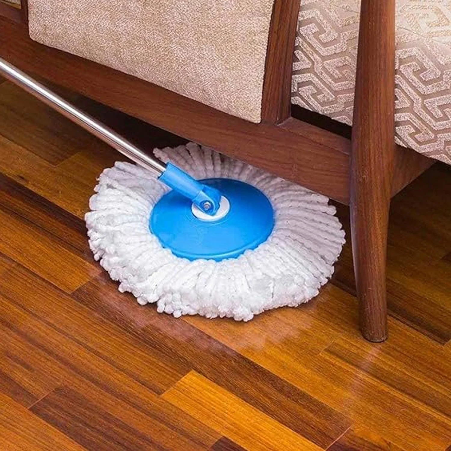 360° Spin Mop Set – Easy Floor Cleaning with Durable Wringer - Image 9