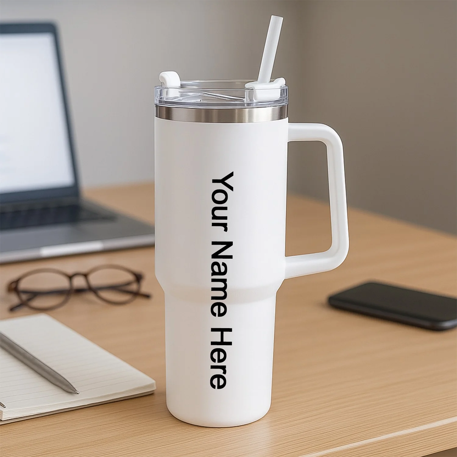 Stainless Steel Travel Mug – 890ML Vacuum Insulated Tumbler